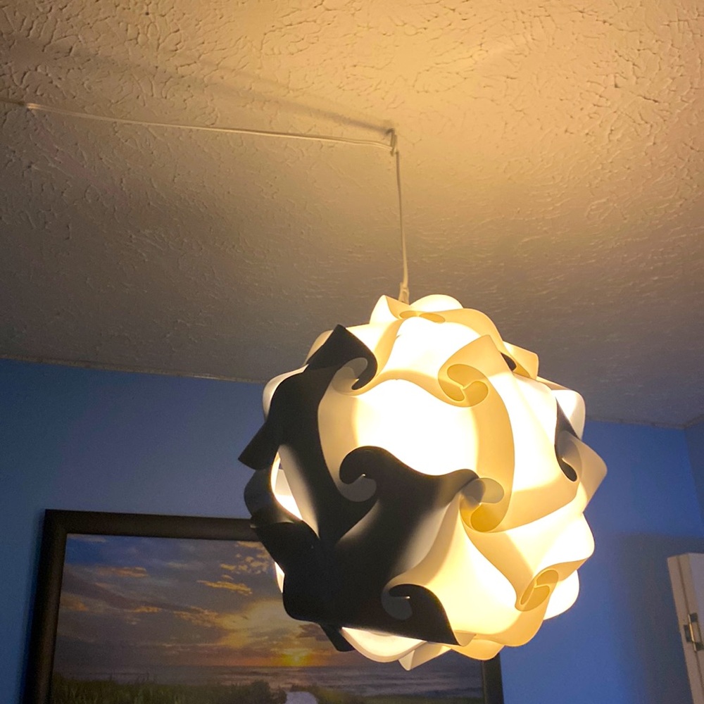 Black & White Abstract Light